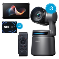 Kit OBSBOT Talent + Tail Air(x3) + controller remoto Tail Air + licenza NDI (x3) - Manco.it